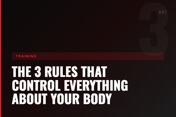 The 3 Rules That Control Everything