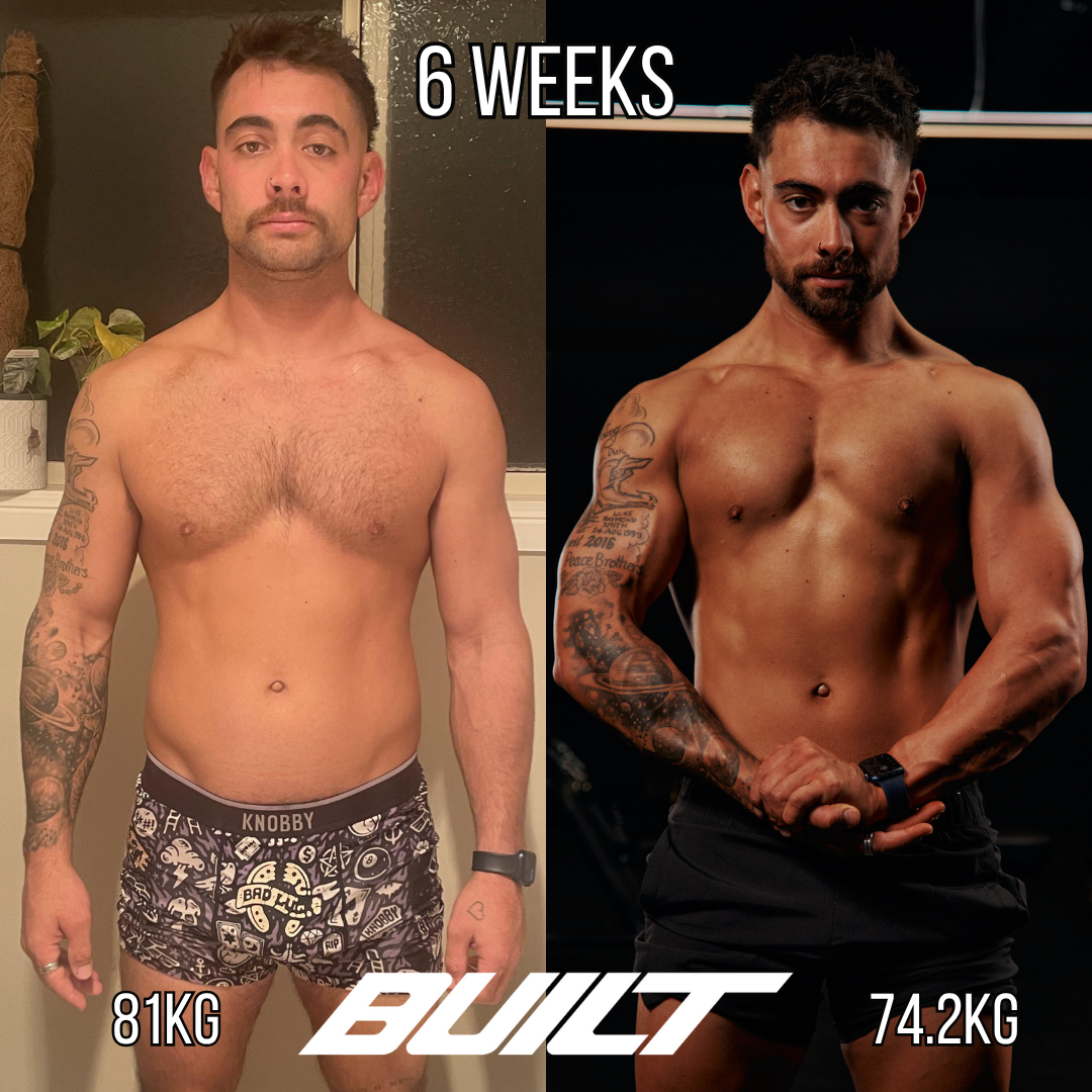 Brandon Cross — 6.8kg lost
