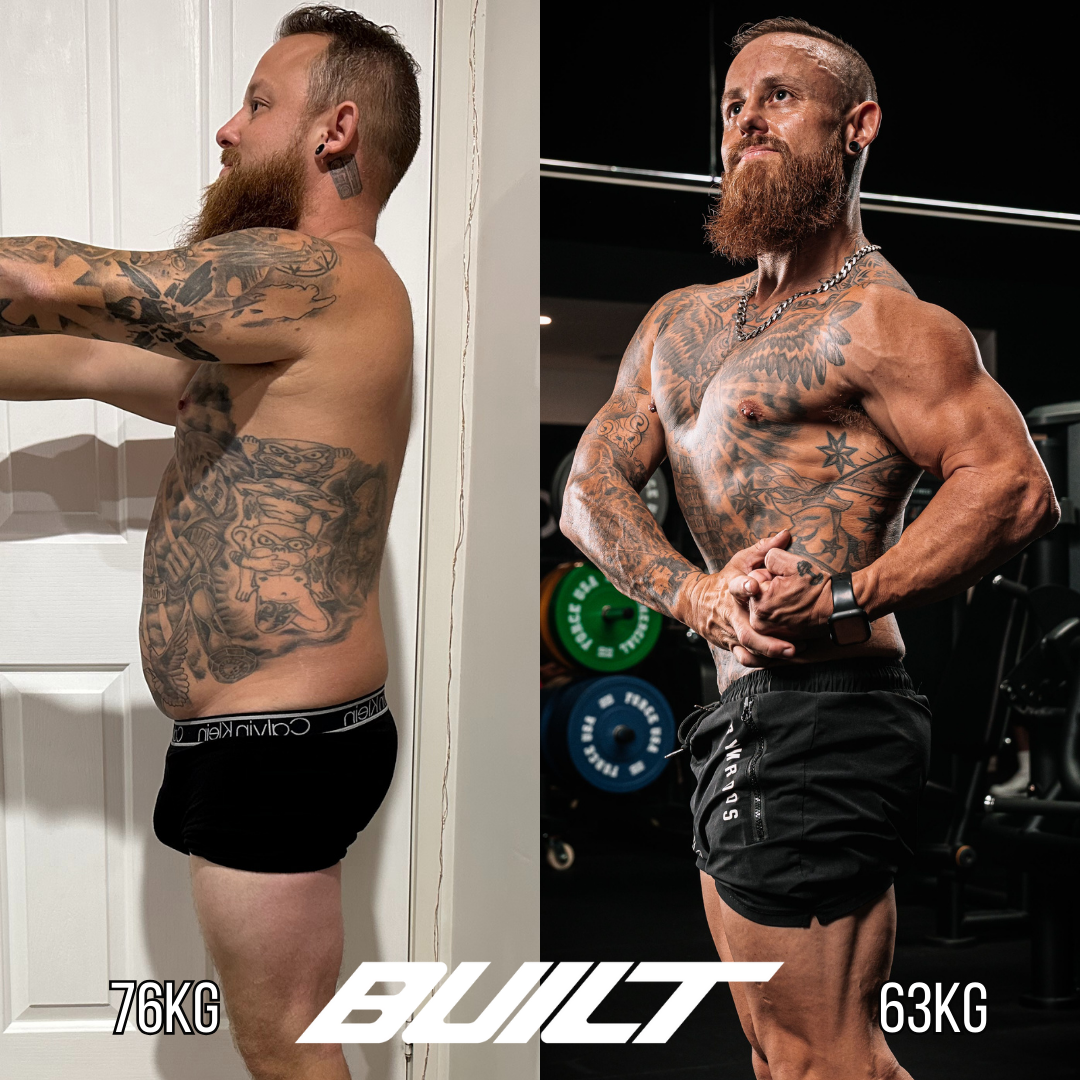 Dean Albornoz — 13kg lost